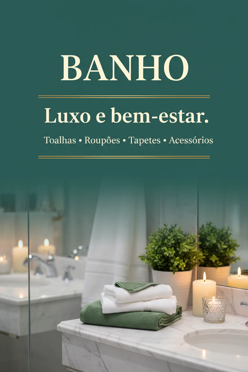 Conjuntos de Banheiros e lavabos